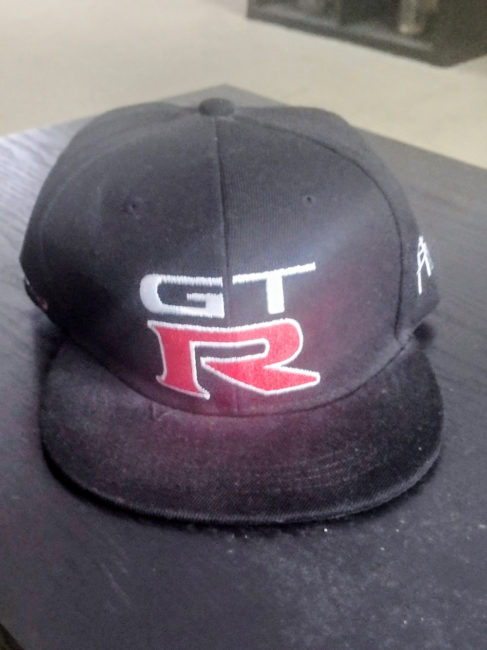 GT-R Embroidered Black Snapback Hat